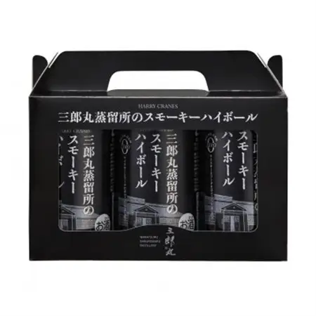 HARRY CRANES 三郎丸蒸留所のスモーキーハイボール9本入り(3缶セット×3箱)【1700904】