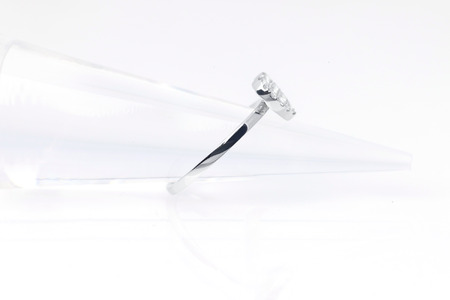 ダイヤモンド リング フラットハートS 0.3ct プラチナ 指輪 リング ジュエリー ダイヤ PT 山梨 H-4819CPT SWCI007-pt