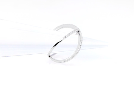 ダイヤモンド リング クロス 0.23ct プラチナ 指輪 リング ジュエリー ダイヤ PT 山梨 H-6PT SWCI008-pt