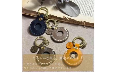 エアタグ 【one】［”AirTag” Keyring］エアタグキーリング ブルー BTDN076