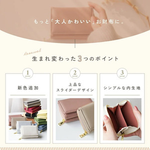 ミニ財布 【イエロー】レディース 財布 コンパクト