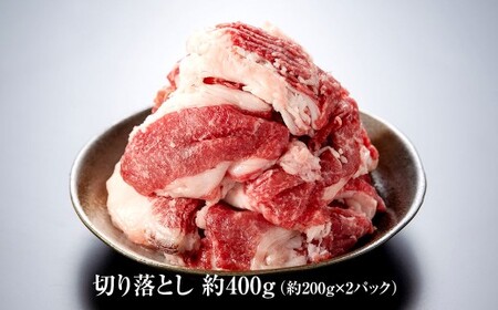 博多和牛の食べ比べセット 約600g（切り落とし約200g×2パック＋肩ロースステーキ約200g） 和牛 切り落とし 肩ロースステーキ