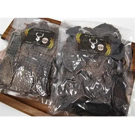 ◎京都丹波産◎ジビエ鹿肉ジャーキー 500g 無添加 愛犬用 おやつ【1185676】