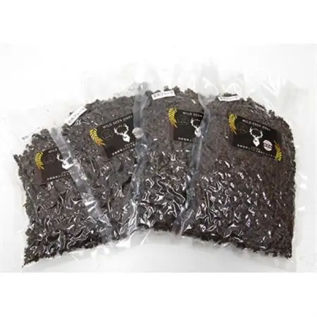 京都丹波産 極上ジビエ鹿肉ジャーキー 【粗挽き/フレーク】250g×4袋【1185679】