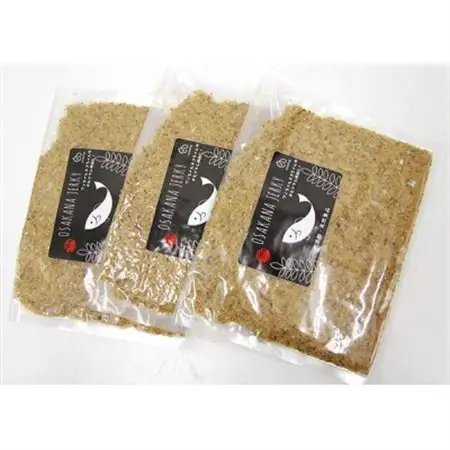 お魚ジャーキー【アジ/イワシ/ウオゼ】3種ふりかけミックス 120g×3袋セット【1185680】