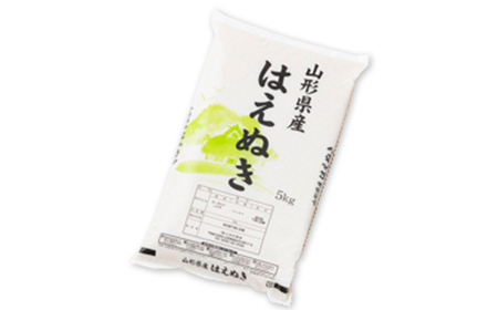 【令和7年産】 山形県産「はえぬき」（精米）5kg F3S-2663