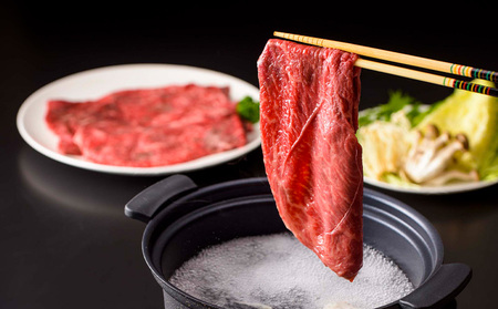 【定期便3回】もとぶ牛モモスライス (自宅用)500g【しゃぶしゃぶ・すき焼き用】牛肉
