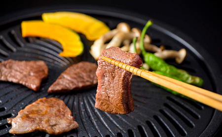 【定期便3回】もとぶ牛カルビ焼肉（ギフト用）500ｇ 牛肉