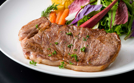 【定期便3回】もとぶ牛ロースステーキ（ギフト用）600g 牛肉