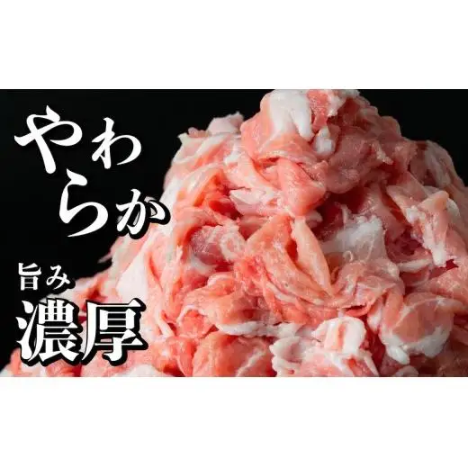 【3回定期便】長崎県産 豚肉こま切れ 1.8kg (300g×6) 総計5.4kg 定期便 小分け 冷凍 豚肉 こま切れ 小間切れ 細切れ 切り落とし ぶたにく 国産豚 定期便 