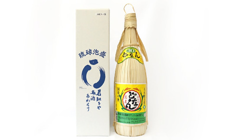 どなん30度（クバ巻） 一升瓶 1800ml ≪1本≫ D0007｜沖縄県 与那国町 与那国島 花酒 泡盛 酒 お酒 どなん