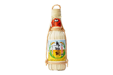琉球泡盛 花酒 与那国 60度 ≪100ml×1本≫（クバ巻） E0031｜沖縄県 与那国町 泡盛 お酒 酒 崎元酒造所