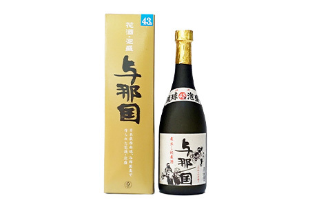 琉球泡盛 与那国 43度 ≪720ml×1本≫ E0034｜沖縄県 与那国町 泡盛 お酒 酒 崎元酒造所