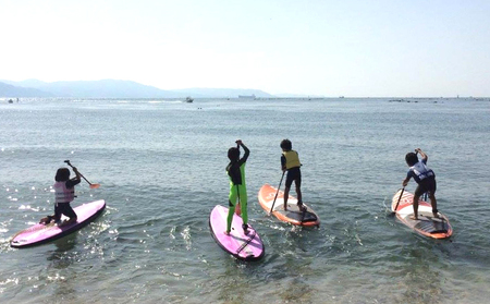 SUP体験 SUPヨガ 空と海の真ん中 マリンスポーツ SUP体験
