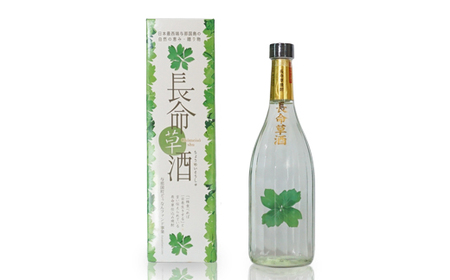 長命草酒 25度 ≪720ml×1本≫ E0054｜沖縄県 与那国町 長命草 焼酎 お酒 酒 崎元酒造所
