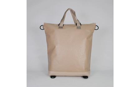 TENT BAG SARAH.01　防水バッグパック【ベージュ】 AJU0004VC04