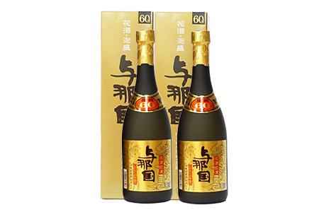 琉球泡盛 花酒 与那国 60度 ≪720ml 2本≫ E0060｜沖縄県 与那国町 泡盛 お酒 酒 崎元酒造所