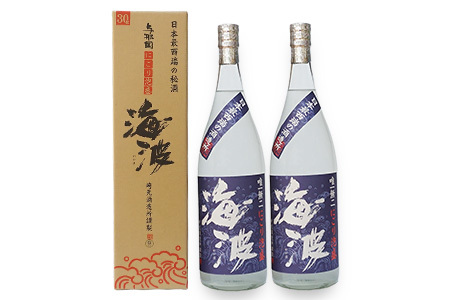 にごり泡盛 海波 30度 ≪1800ml×2本≫ E0071｜沖縄県 与那国町 泡盛 お酒 酒 崎元酒造所