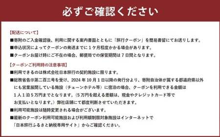山梨県身延町 日本旅行 地域限定旅行クーポン60,000円分 クーポン お出かけ 宿泊 観光 旅行 地域限定