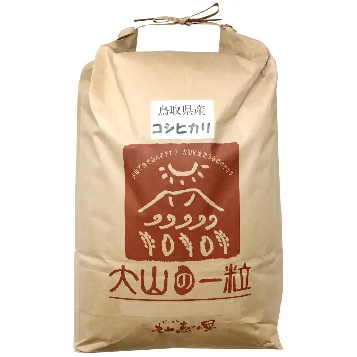 大山の一粒 玄米 10kg【玄米 10kg 10キロ こめ コメ げんまい ゲンマイ 先行予約 お米 こしひかり コシヒカリ ごはん ライス 国産 お取り寄せ 鳥取県 大山町】