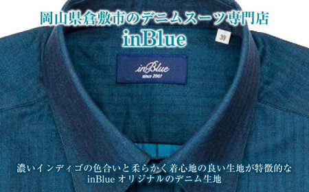 【43／86サイズ】 inBlue デニムシャツ   (SNSH65100-003)【デニム デニムスーツ デニムシャツ オリジナル お洒落 岡山県 倉敷市 おすすめ 人気】