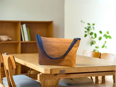 松本図書鞄 プレミアム (つくえ裏生地チャコールグレー)女の子