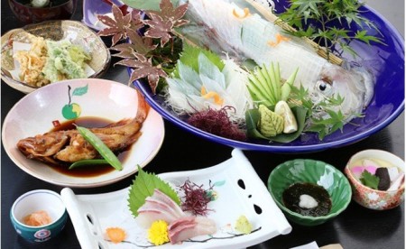 【ペア宿泊券】海と夕陽の見える宿　華杏(はなあんず)弥太楼[H0452]