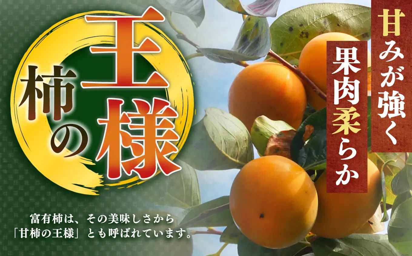 【贈答用・桐箱】先行予約 令和8年12月中旬順次発送 袋掛け 富有柿 ( 6個 ／ 1.8kg ) 1箱 | さのっち農園