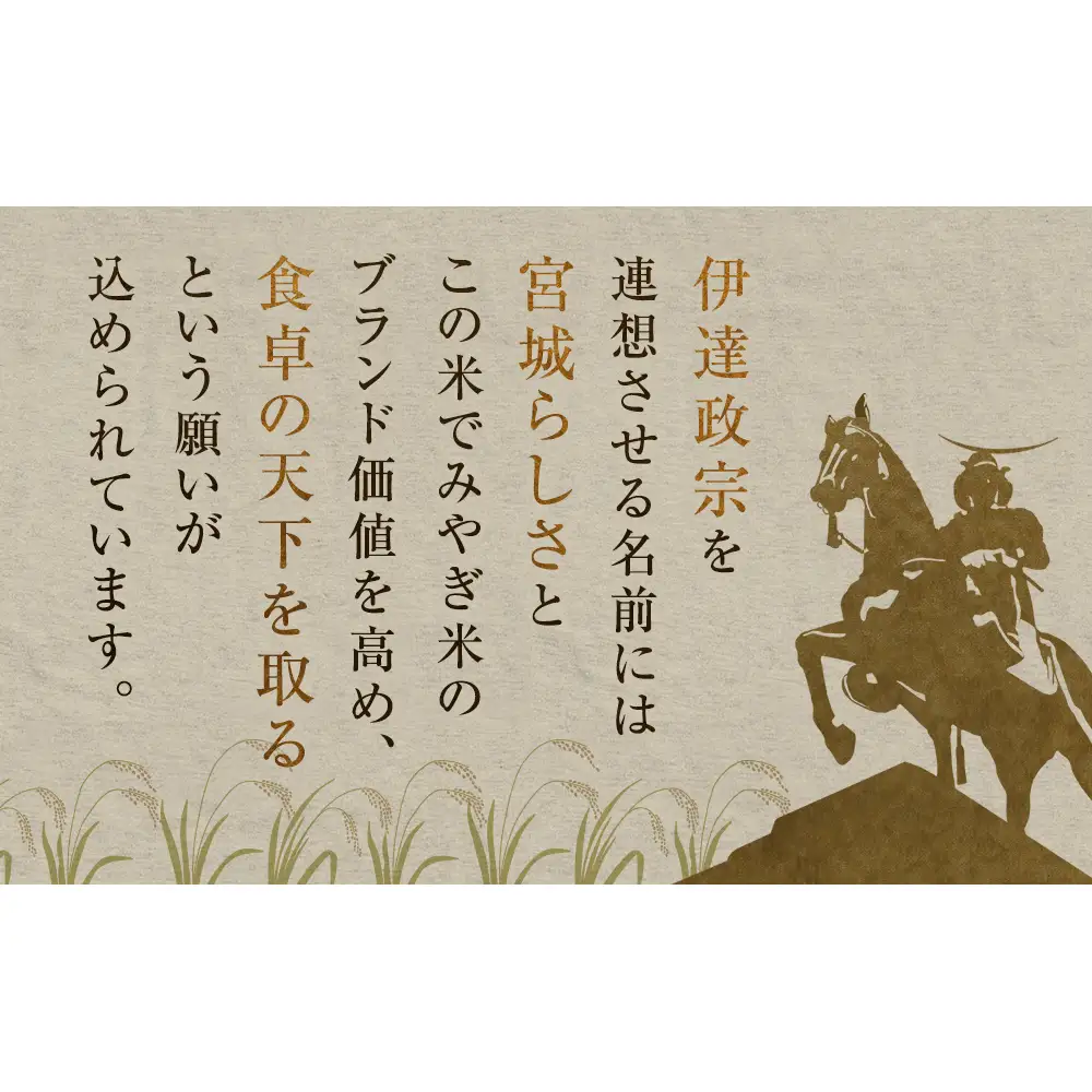 だて正夢　精米5kg　令和7年度産