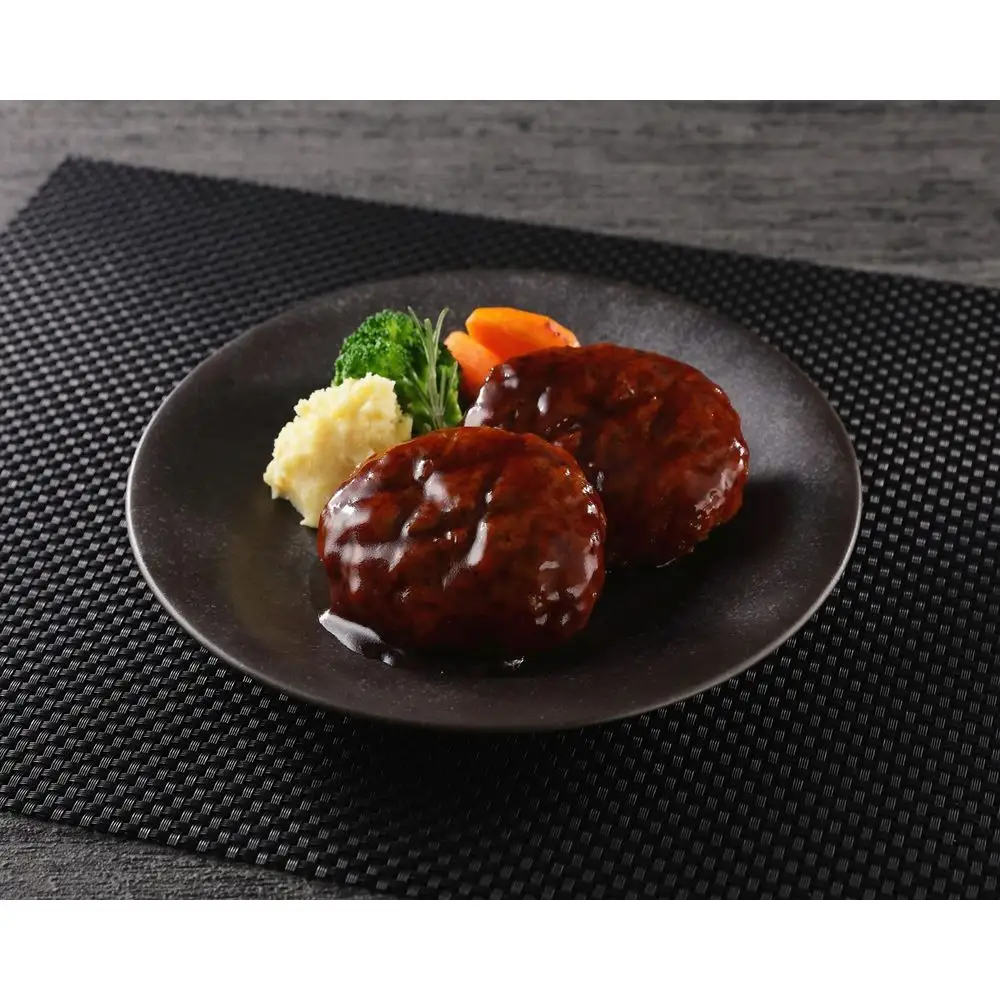レンジで簡単！博多和牛デミグラスソース手ごねハンバーグ 150g×10個【宗像肉工房】_HA1978