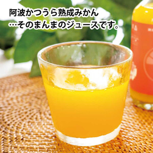 勝浦産みかんストレート 720ml×6本 勝浦町 ドリームチーム