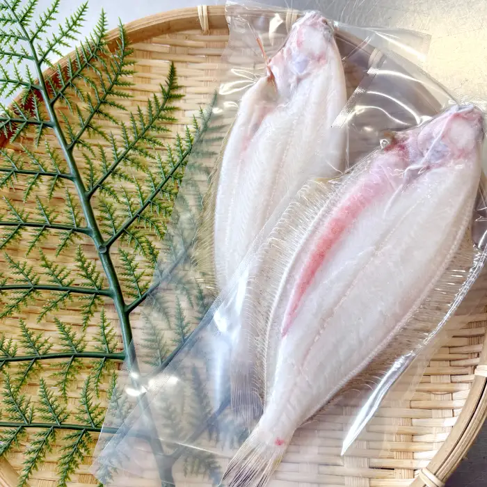 島根県産　笹かれい一夜干し（５尾）セット【笹かれい かれい一夜干し 干物セット 5尾 笹カレイ干物  島根県産 大田市産 子持ち笹カレイ カレイ 干物 真空パック 冷凍】