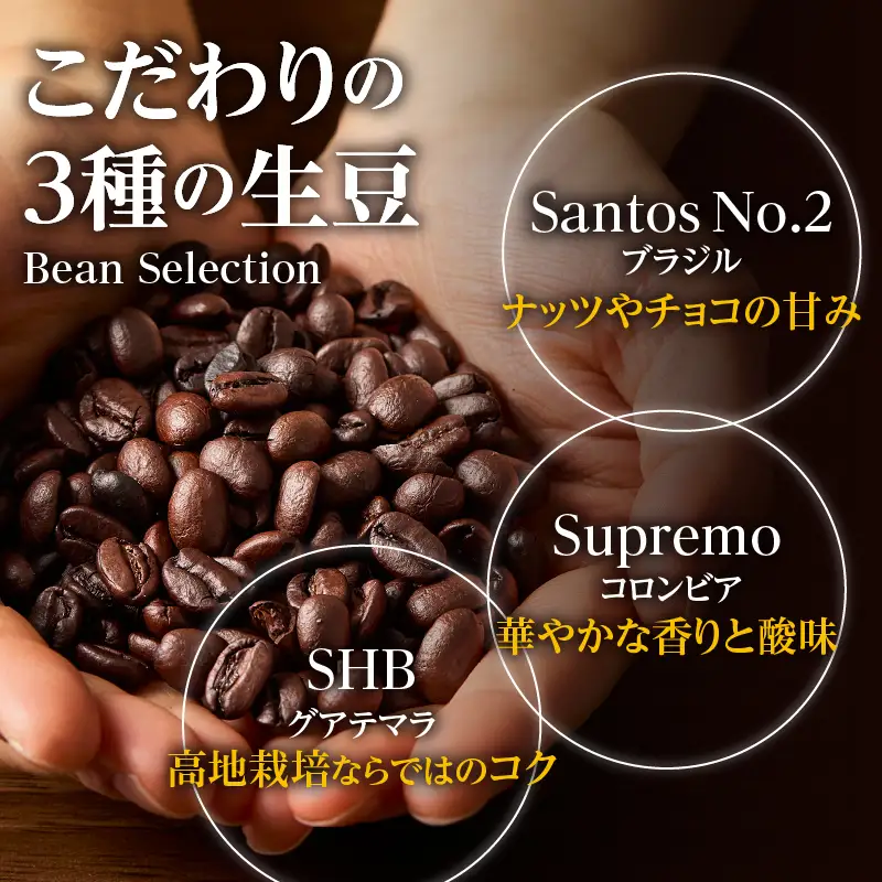【12ヶ月定期便】湧水庵　自家焙煎珈琲豆（200g×3袋）