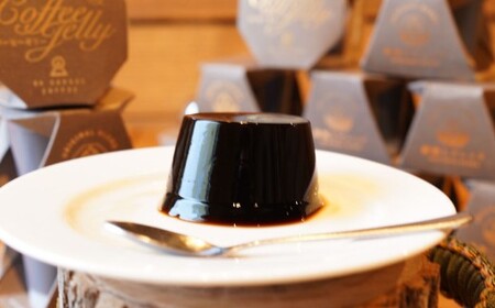 自家焙煎コーヒーゼリー 薪割りブレンド 20個セット （計2.4kg） ／ 珈琲ゼリー ゼリー 珈琲 コーヒー お菓子 自家焙煎 セット 北海道 小樽市 常温