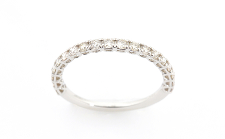 PT900　天然ダイヤモンド　プラチナ　リング　0.50ct【R17778A】（サイズ：10号～18号）