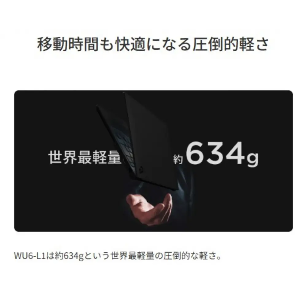 【2026年モデル】ノートパソコン FMV WU6-L1 Windows11 Snapdragon X X1-26-100 メモリ16GB 約512GB SSD Officeなし
