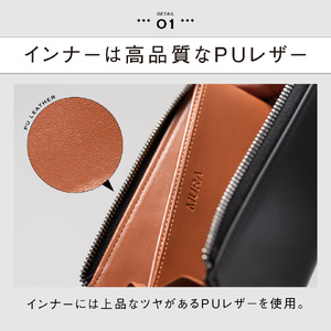 長財布 メンズ グリーン MURA｜長財布