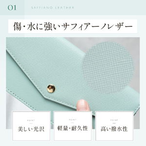 本革 レディース 長財布 ピンク MURA｜長財布