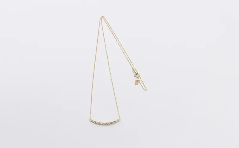K18YG　天然ダイヤモンド　ネックレス　0.50ct【N17780B】