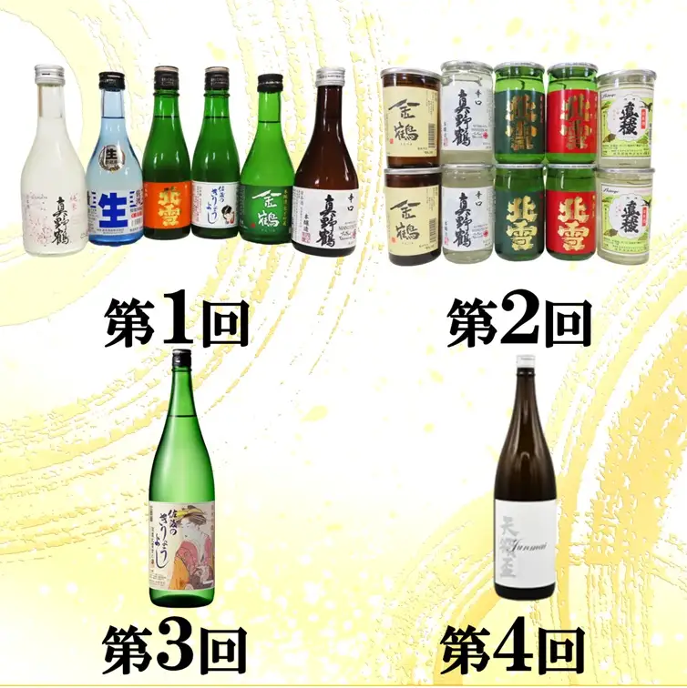 【定期便】佐渡の酒12カ月連続お届けA