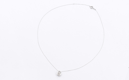 PT900　天然ダイヤモンド　ネックレス　0.20ct【N17368A】