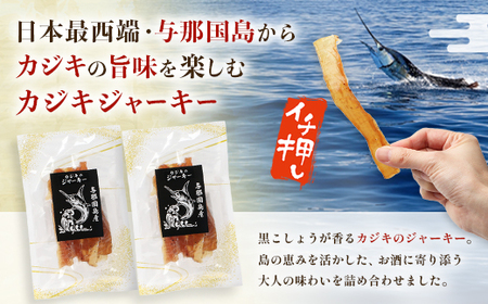 与那国島産 カジキのジャーキー（70g）×5個 G010│沖縄県 与那国町 与那国島 カジキ 魚 ジャーキー フィッシュジャーキー おつまみ 酒のお供 旅のお供 おやつ 珍味