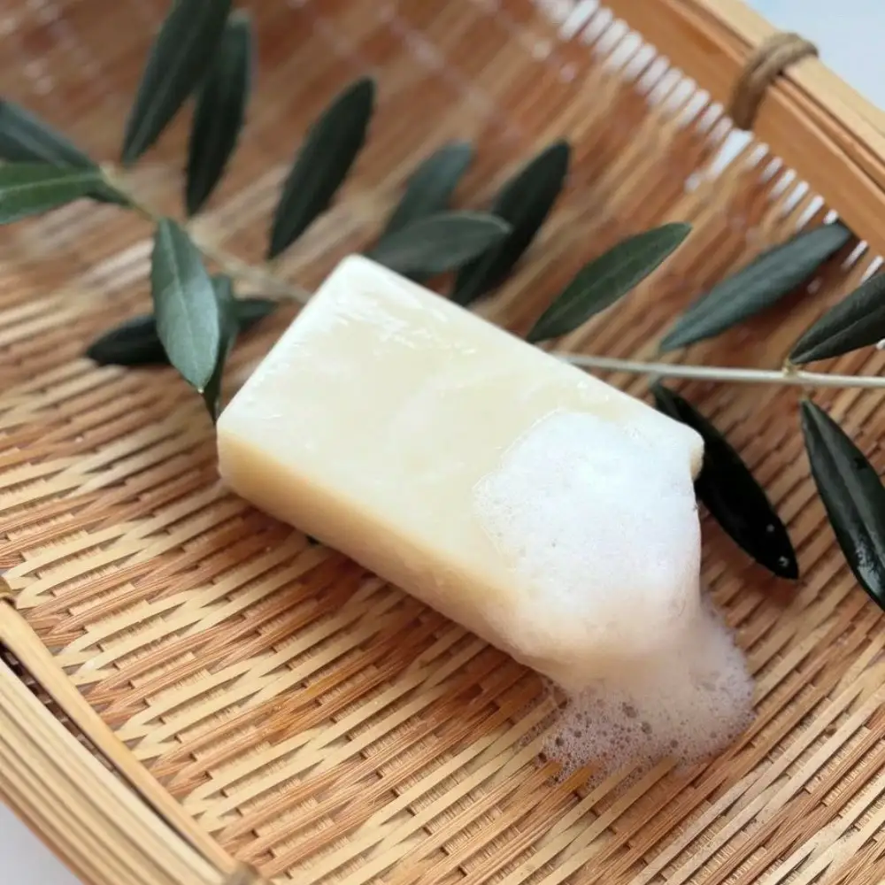 石鹸 岡山県真庭市蒜山 オーガニック石鹸（ピュアベビー）75g1個 【savon016-01】