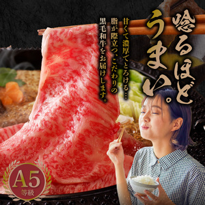 S001-020B_黒毛和牛 A5 ロース すき焼き 切り落とし 500g すき焼きのたれ 1本付 / ミシュランビブグルマン 獲得 黒毛和牛 容量 すき焼き用 A5等級 旨み 直営牧場 スライス しゃぶしゃぶ 霜降り 牛肉 冷凍 熊本県 天草市 お取り寄せ お取り寄せグルメ 送料無料