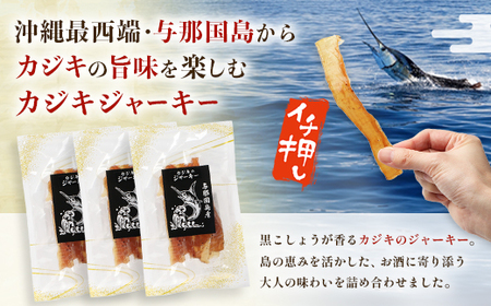 与那国島産 カジキのジャーキー（70g）×20個 G013 │沖縄県 与那国町 与那国島 カジキ 魚 ジャーキー フィッシュジャーキー おつまみ 酒のお供 旅のお供 おやつ 珍味
