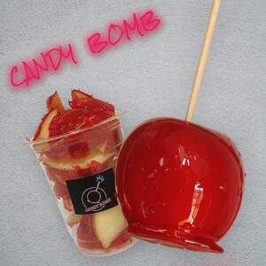 CANDY BOMBの”ばえる”りんご飴 6個入り