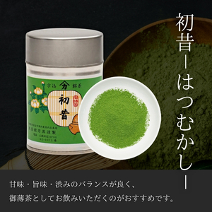 抹茶 宇治 初昔 定期便 抹茶