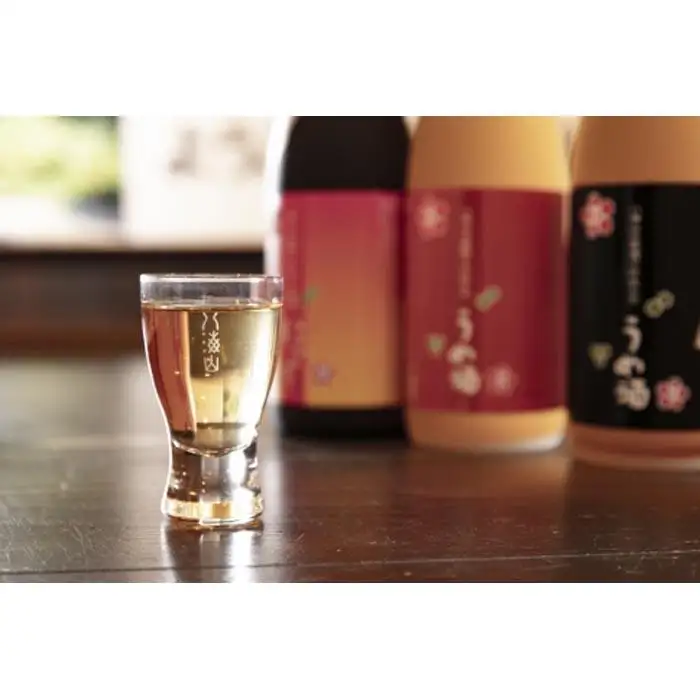 八海山の焼酎で仕込んだ「うめ酒」四合瓶3本セット | うめ酒