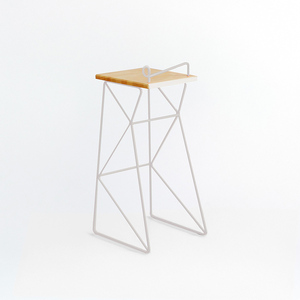 AYATORI（アヤトリ）　CHAIR（取手付）ホワイト  EB8-0569