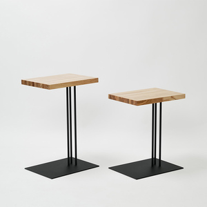 Rectangle side table （レクタングルサイドテーブル） ワークデスク H500 ブラック_集成材  EB8-0631
